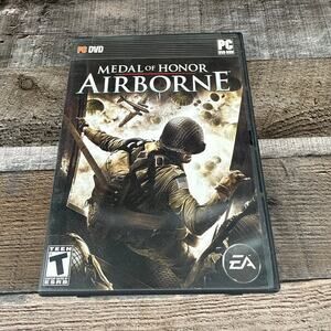 Medal of Honor Airborne PC DVD-ROM- EA Games 2007 Computer Game Electronic Arts